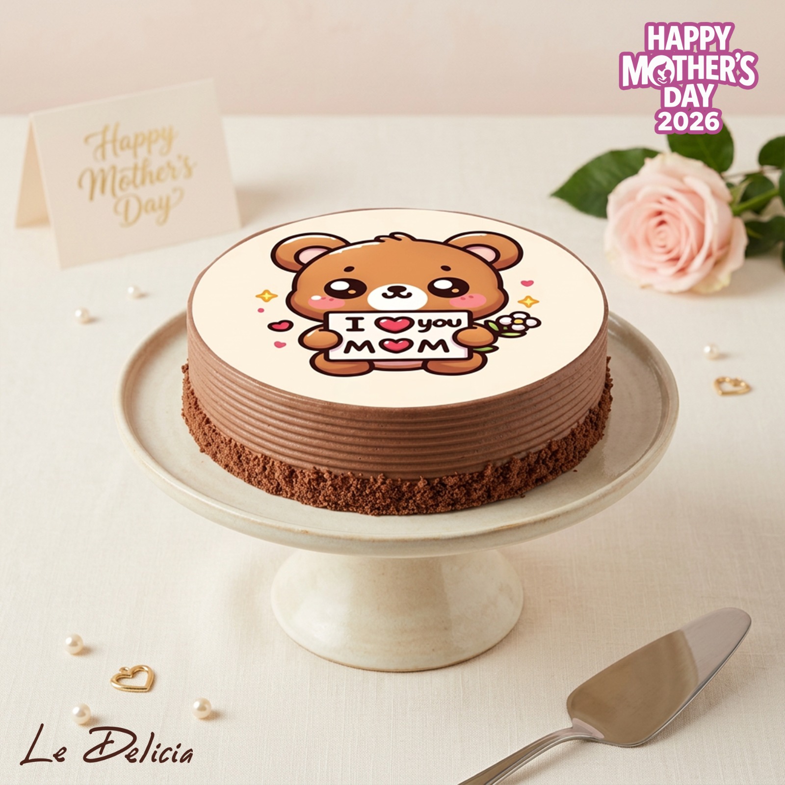 Customize Mother's Day Cake